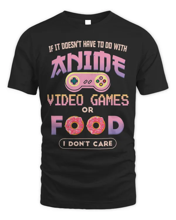 Anime Video Games Food Anime Lovers Idea Girls Boys Kids