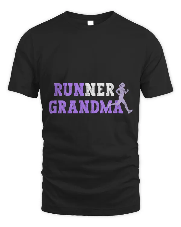 Funny Runner Grandma Running Saying Run Grandma Silhouette