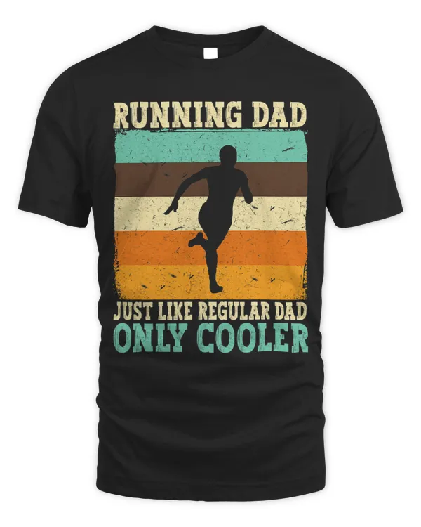 Funny Running For Men Dad Shirt Runners Running Marathon