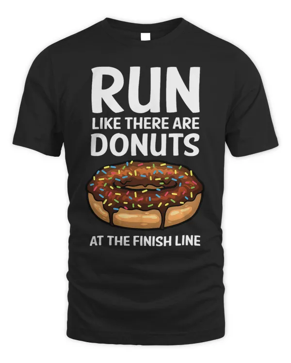 Funny Running For Men Women Donut Finish Line Marathon 2