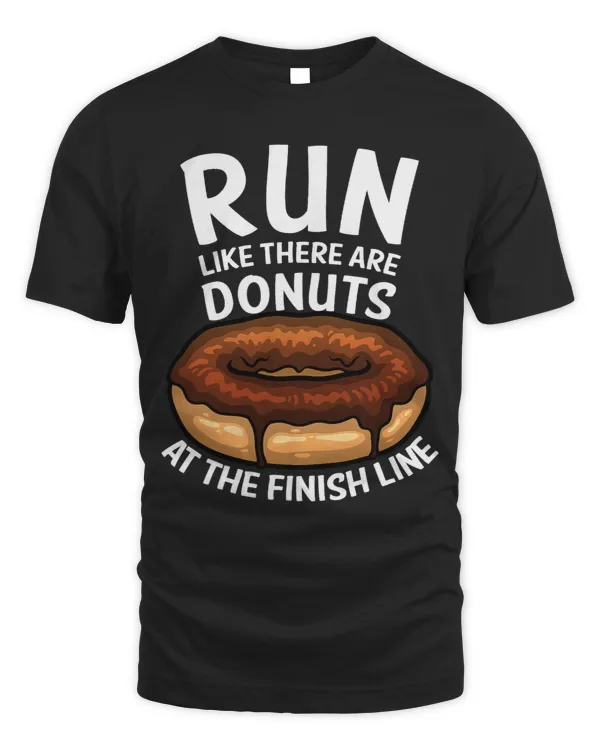 Funny Running For Men Women Donut Finish Line Marathon 3