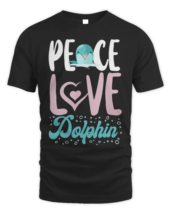 Dolphin Lover Peace Love Dolphin