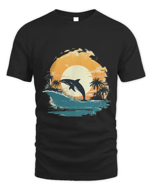 Dolphin Lover Save The Dolphin Endangered Species Vintage Dolphin Lover 1