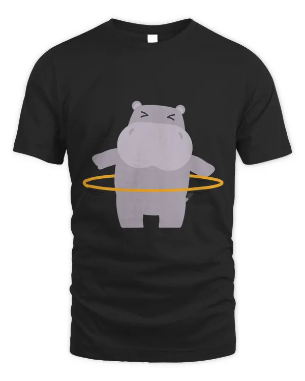 Hula Hoop Hippo Hula Hooping