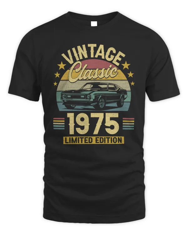 Vintage Classic Muscle Car 1975 Limited Edtion