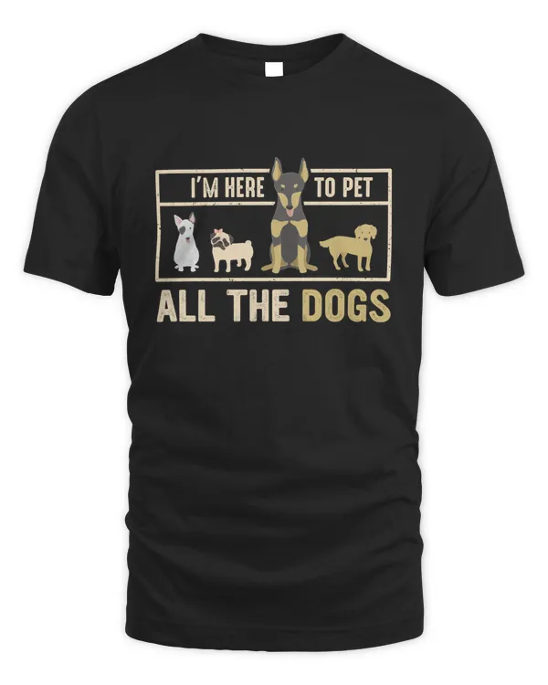 I'm here to pet all the dogs