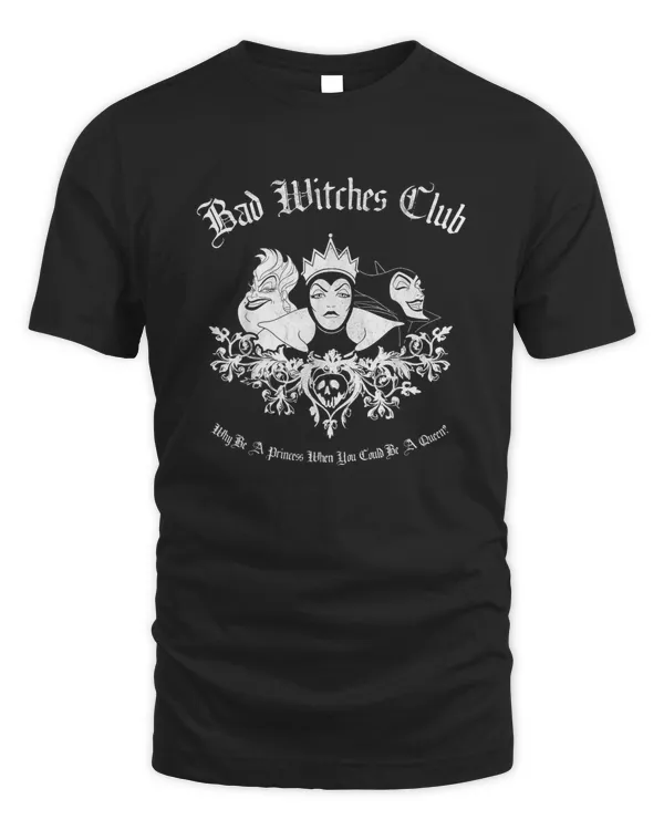 Villains Bad Witches Club Group Shot Graphic Shirt