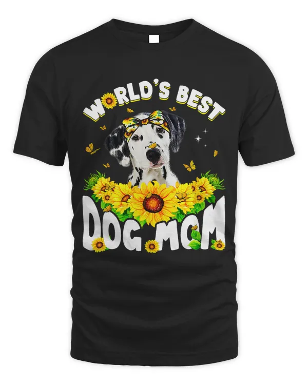 Worlds Best Dalmatian Dog Mom Funny Mothers Day