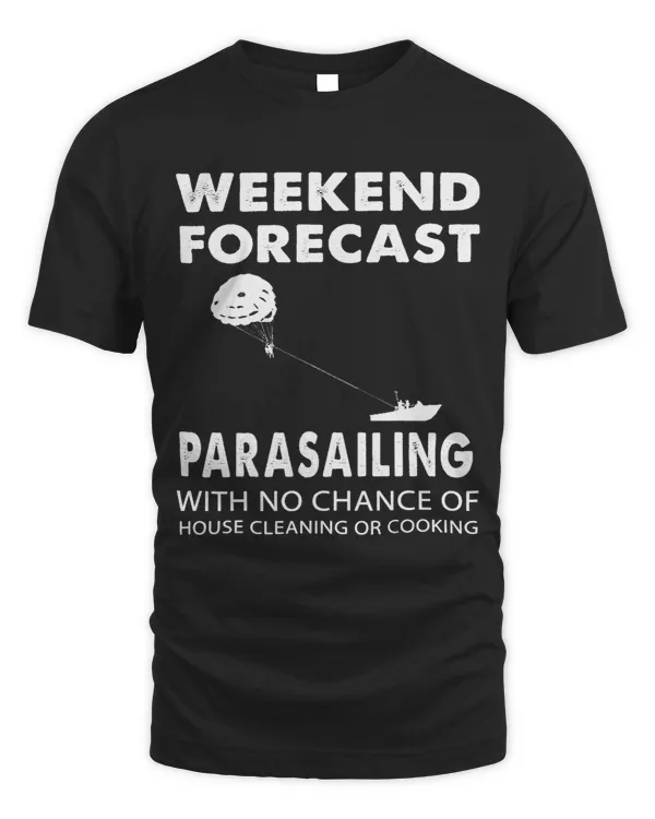 Weekend Forecast Parasailing With No Chance Funny Xmas Gift
