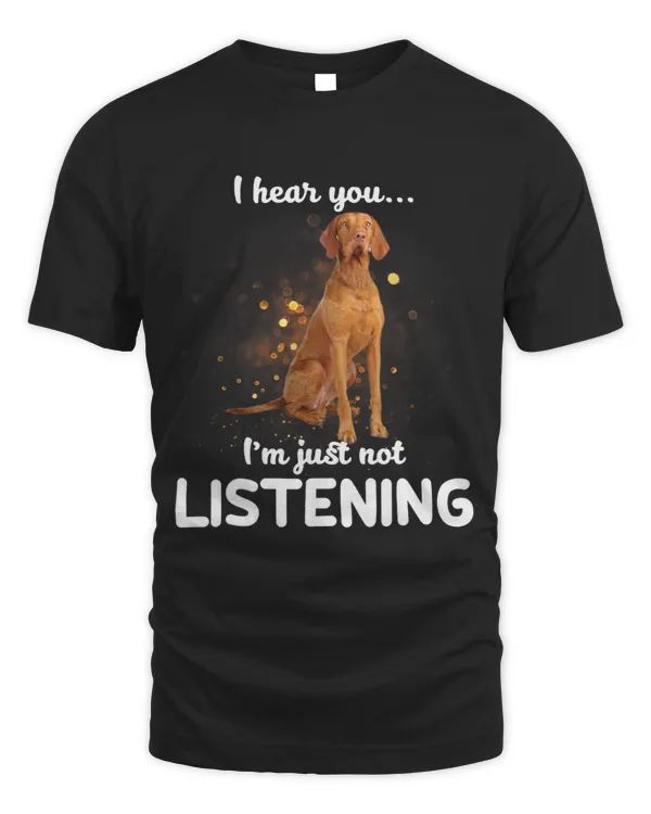 Wirehaired Vizsla Dog I Hear You Not Listening