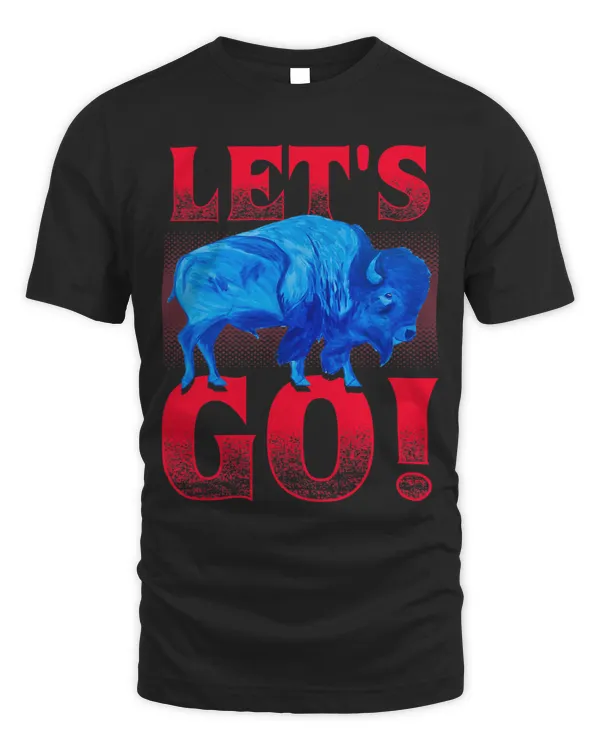 WNY Pride Red Blue Buffalo Lets Go Buffalo