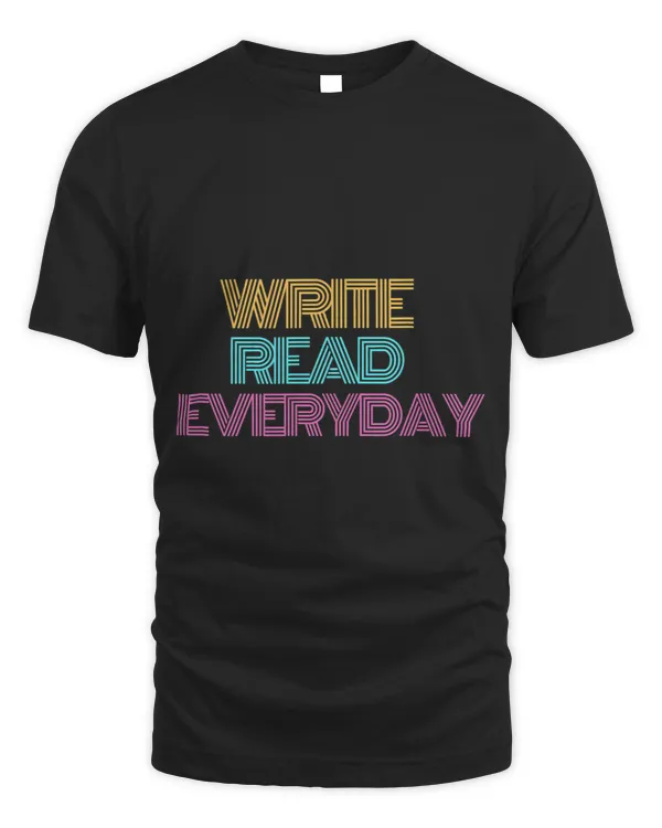 Neon Write Read Everyday Design