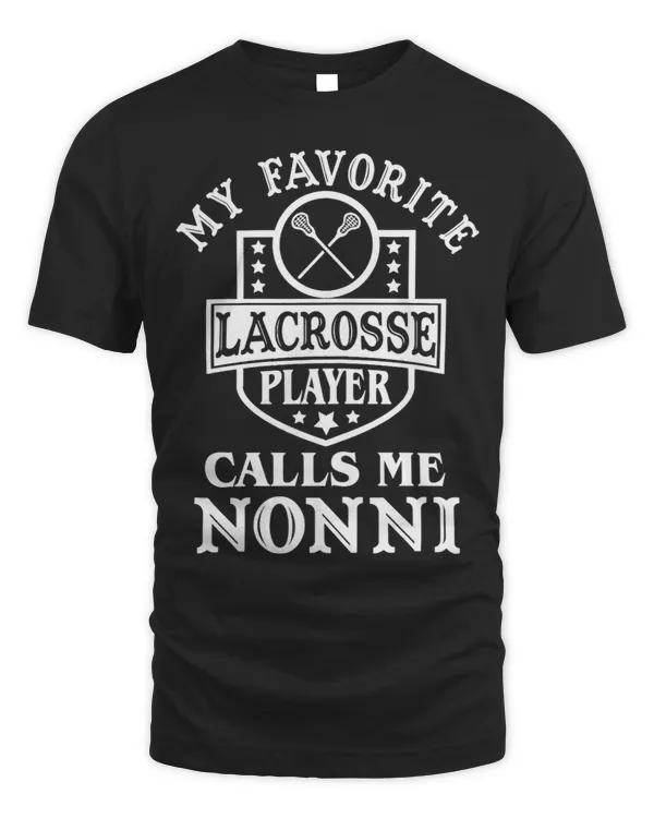 Womens My Favorite Lacrosse Player Calls Me Nonni Outfit Lacrosse