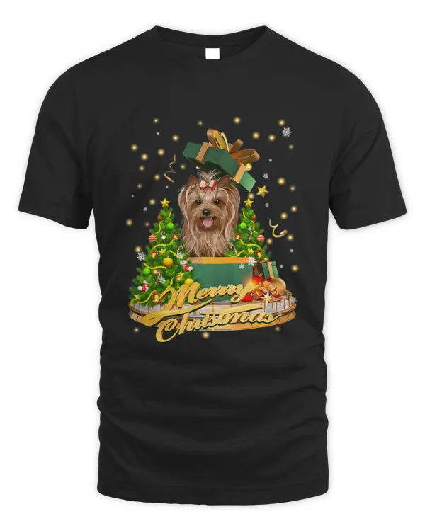 Yorkshire Terrier the best gift for christmas for dog lover