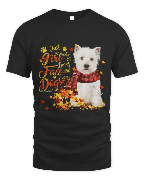 White Terrier Just A Girl Who Loves Fall And Dogs 28