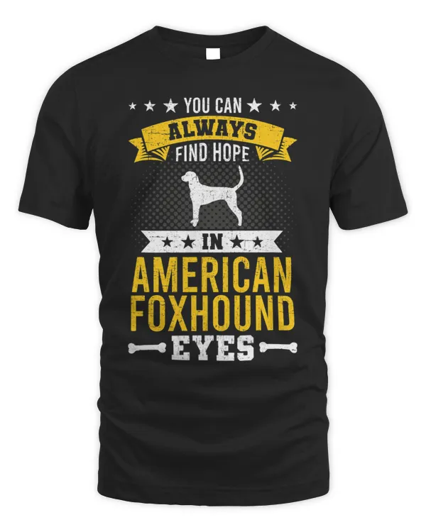 You Can Always Find Hope in American Foxhound Dog Eyes