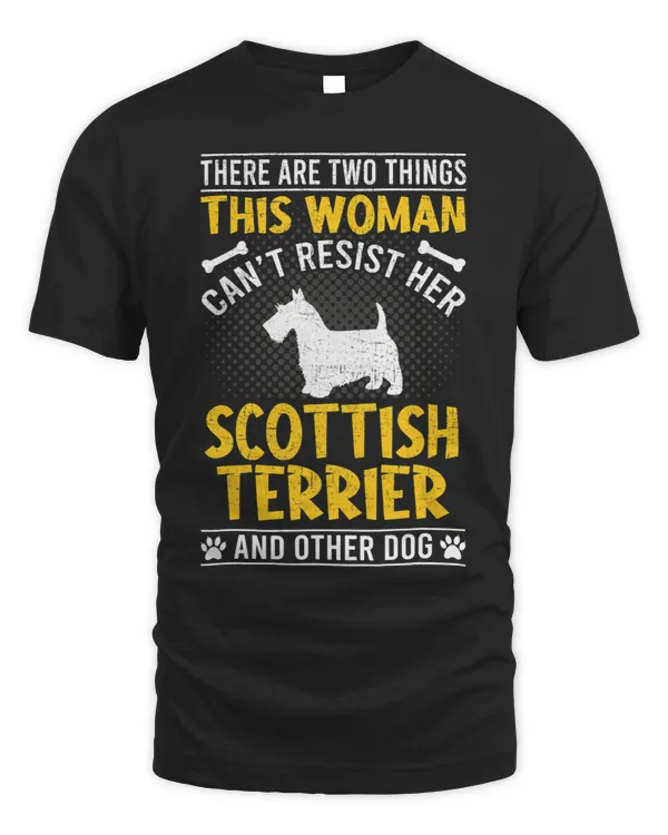 Woman Cant Resist Her Scottish Terrier Dog Lover