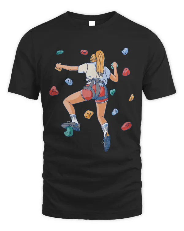 Woman Climber Climbing Climb