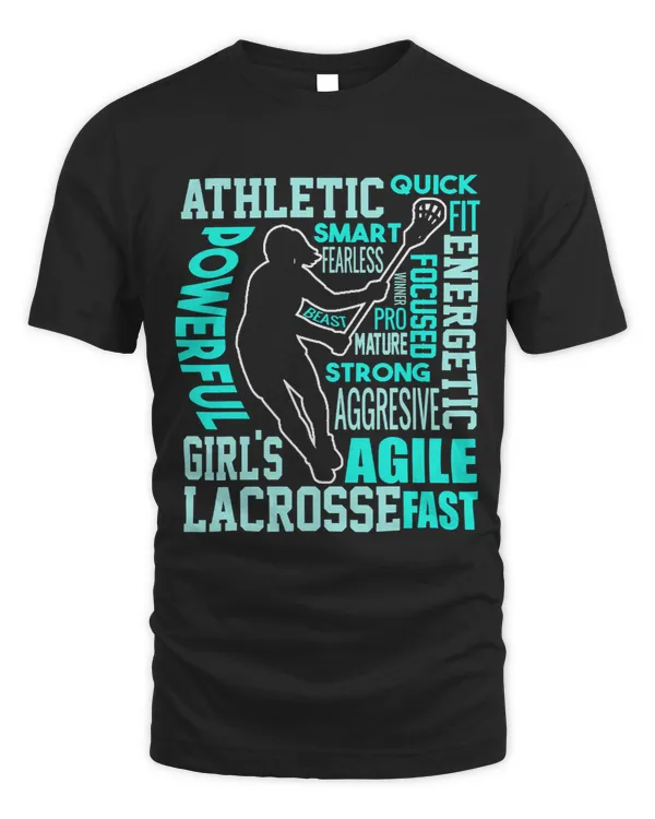 Women and Girls Lacrosse Attributes Gift for LAX Players