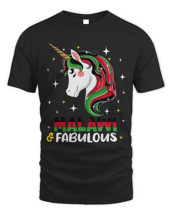 Womens Girl Malawian Malawi Flag Unicorn Women