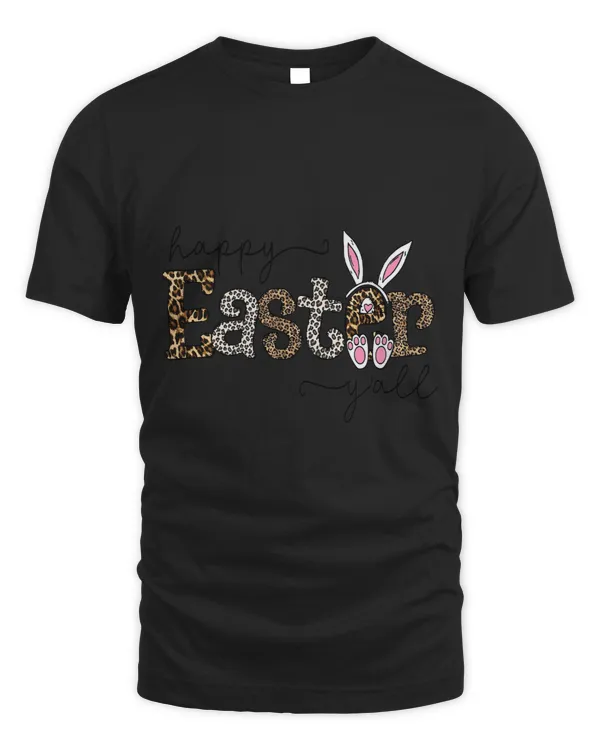 Western Country Leopard Cheetah Print Happy Easter