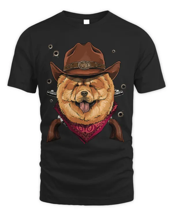 Western Cowboy Chow Chow Country Music Rodeo Howdy Dog Lover 167