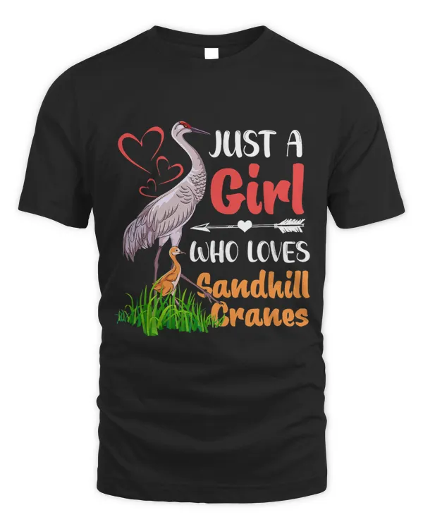 Just A Girl Who Loves Sandhill Cranes Birds Birding 2