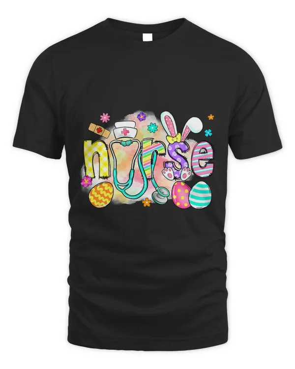 Nurse Bunny Ears Easter Happy Easter Day NICU Nurse Rabbit