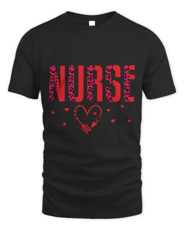 Nurses Valentines Day Hearts Stethoscope Girls Women