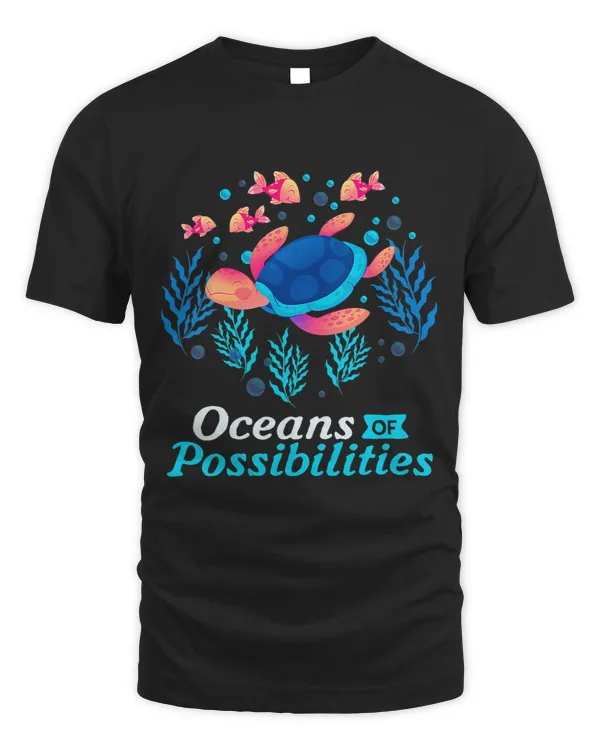 Oceans of Possibilities Summer Reading 2023, Librarian T-Shirt