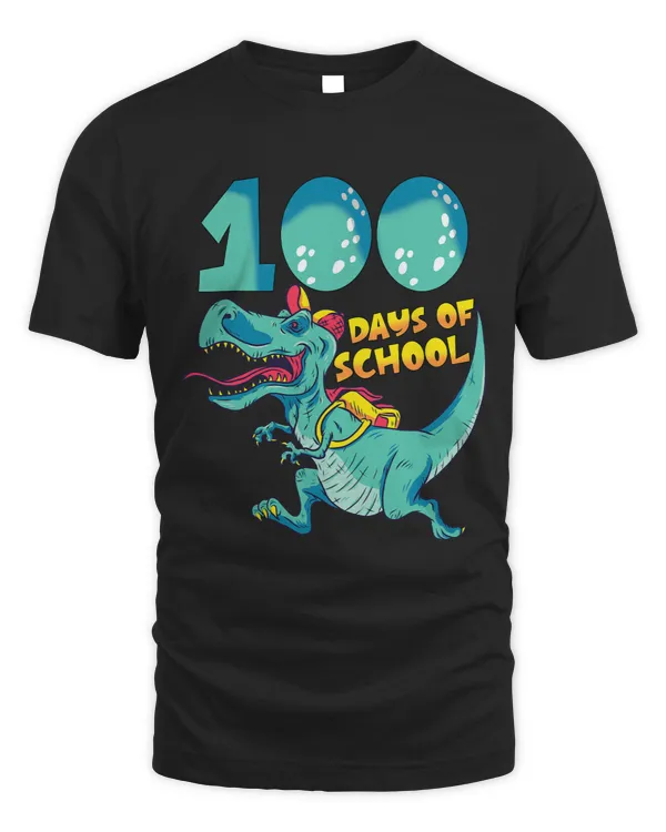 100 Days Of School For Kids Boys Dinosaur T Rex Dino Eggs
