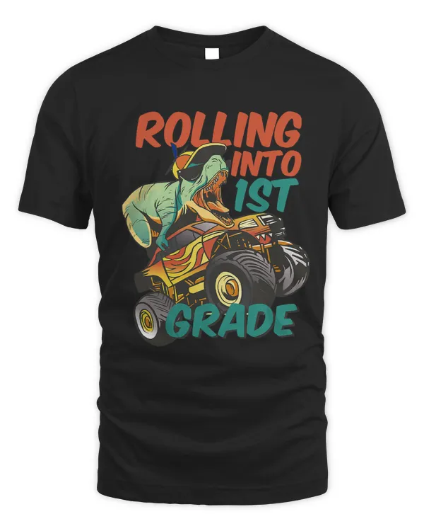 Rolling Into First Grade T Rex Dinosaur Ride Monster Truck