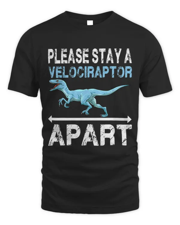 Please Stay a Velociraptor Apart for a Dino Lover