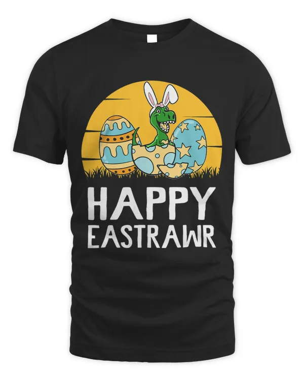 Boys Easter Happy Eastrawr Easter Dinosaur