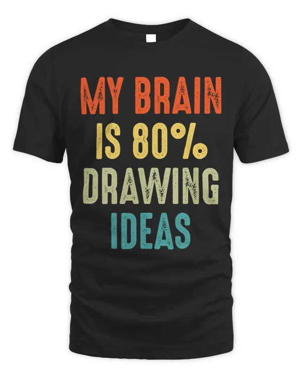 Drawing ideas Sketching Art Skills Funny My Brain is 80