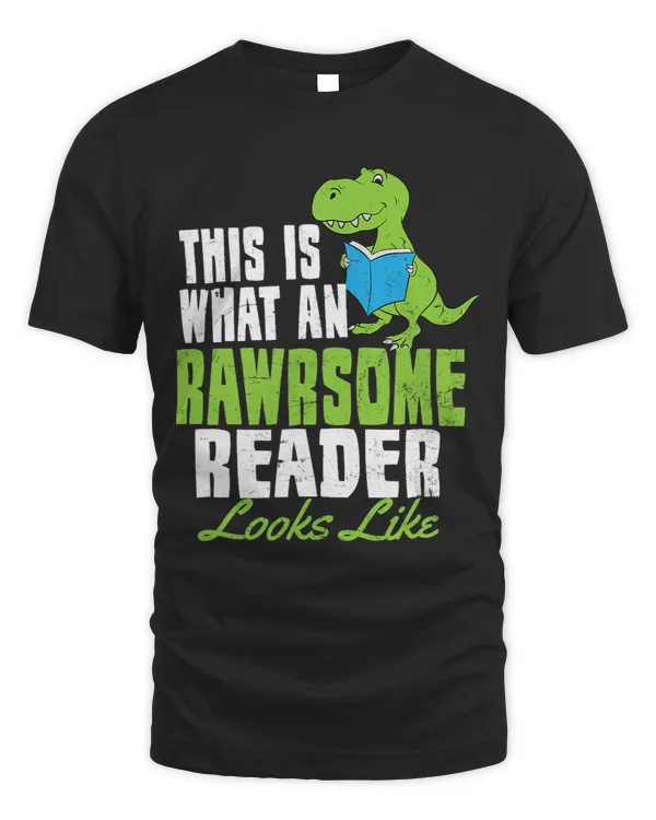 Rawrsome Reader Looks Like Design Dinosaur Reading 1