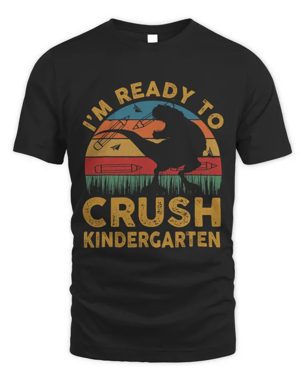 Ready Crush Kindergarten Dinosaur Backpack Back To School _1