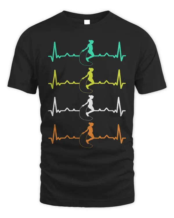 Speed Rope Skipping Heartbeat Bouncing Rope Spring Rope