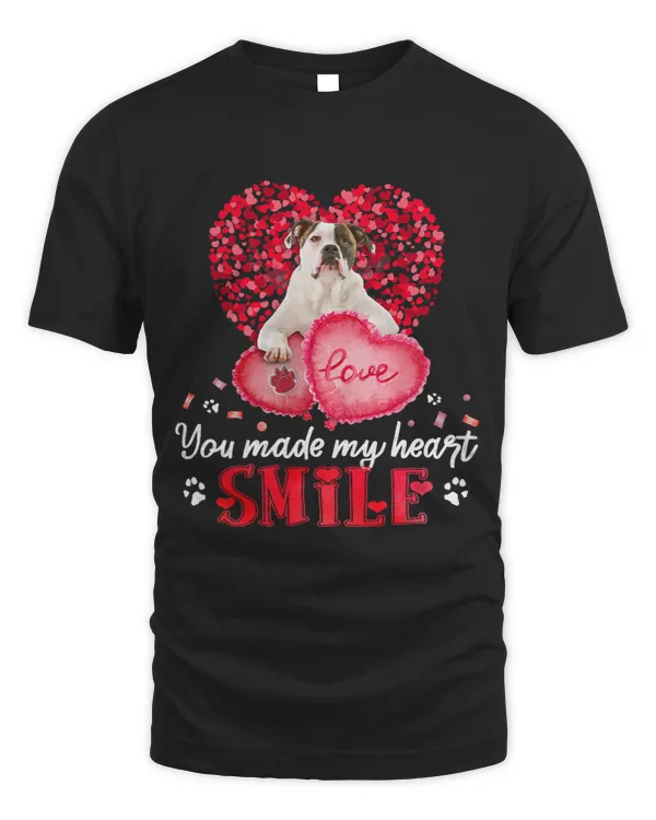 You Make My Heart Smile American Bulldog With Heart
