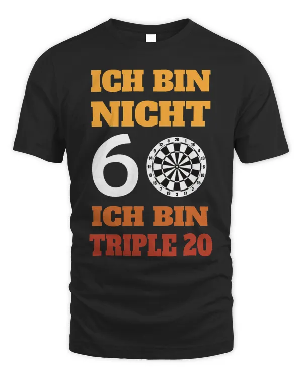 Darts Dart Player Birthday Gift 60 Years Dart Lovers