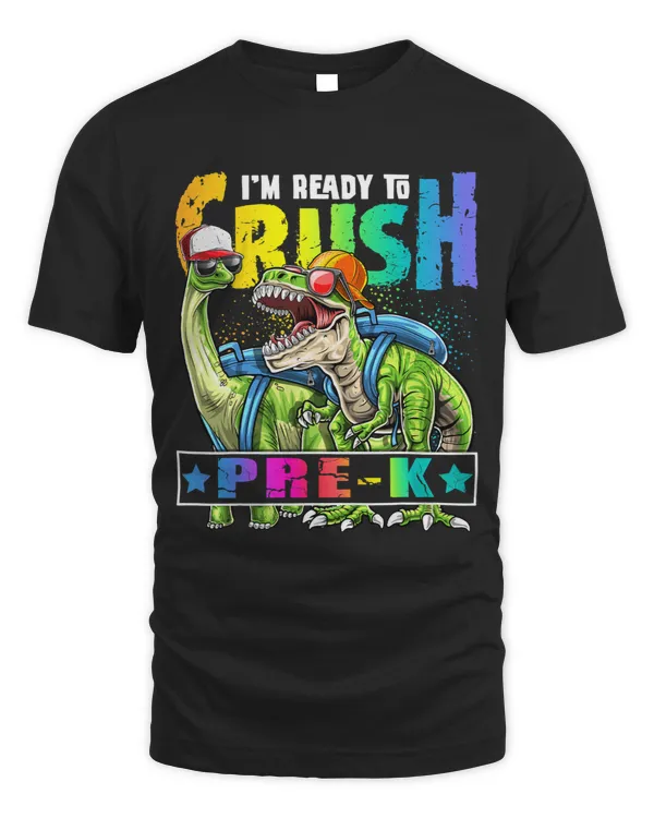 Ready to Crush PreK Dinosaur Backpack Back to School Boys