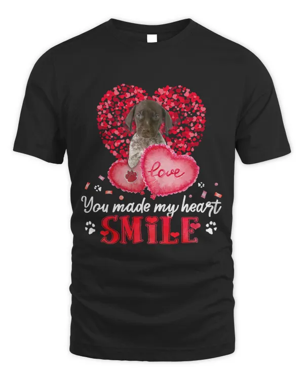 You Make My Heart Smile German Shorthaired Pointer Heart