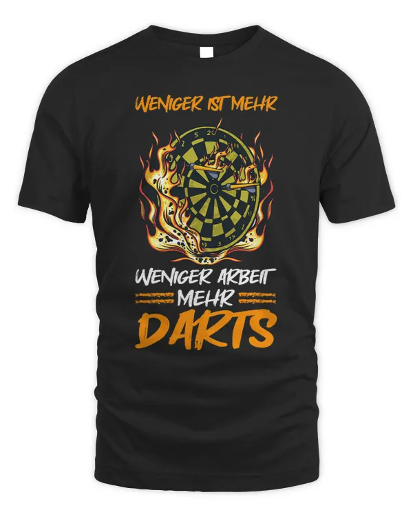 Darts Fan Item Less Work More Darts Player Dart