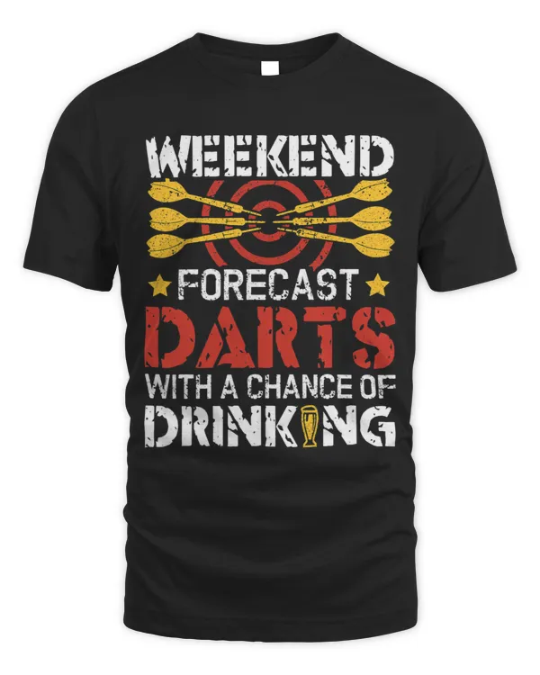 Darts With A Chance OF Drinking Funny Dartboard Dart Player