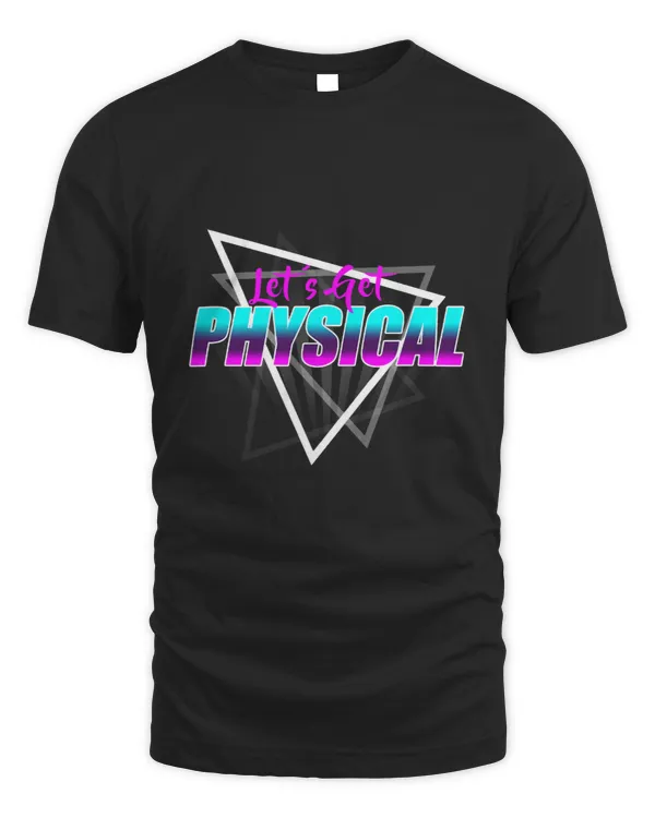 Vintage 80s Lets Get Physical Workout Gym