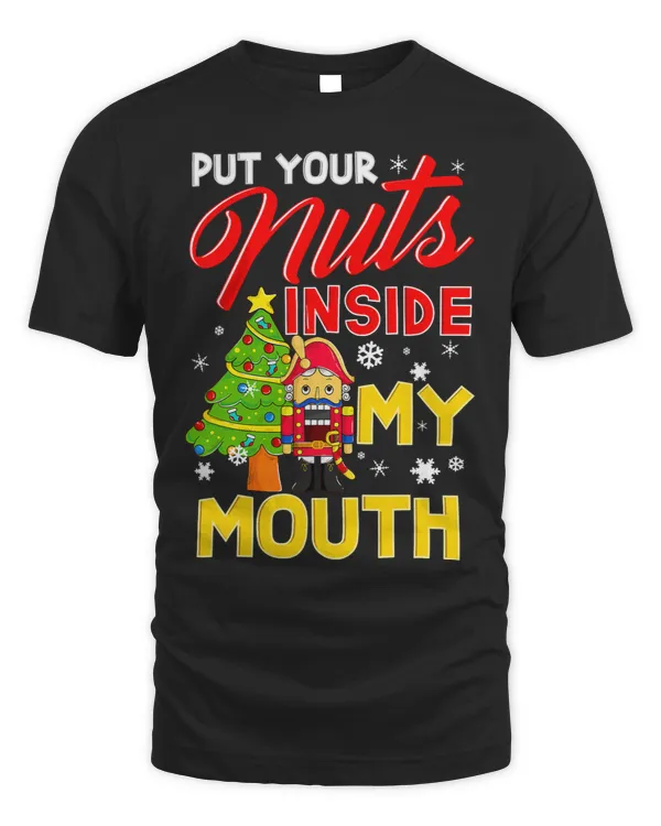 Deez Nuts Nutcracker Nut Shirt Men Women Funny Xmas Pajama