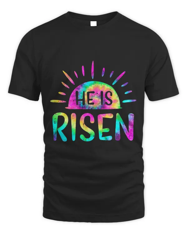 Easter Christian He Is Risen Sun Resurrection Men Women Kids