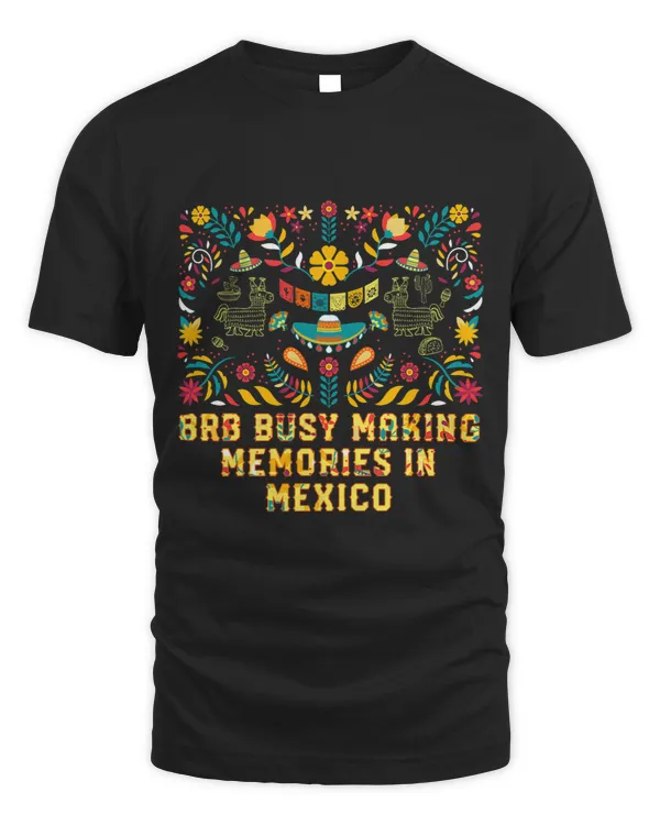 Busy Making Memories in Mexico Funny Tourist Humor Traveler 1