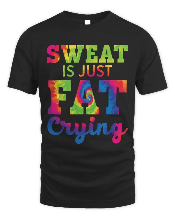 Sweat Is Just Fat Crying Trainer Weightlifting Gym Fitness