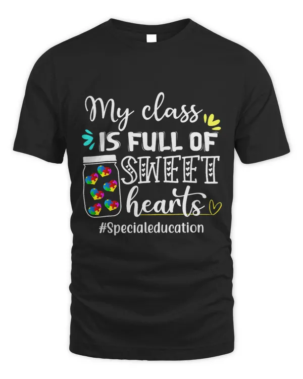 My Class Is Full Of Sweet Hearts Special Education Puzzles